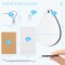 30 Pieces Sublimation Earring Blanks Bulk - Wood Earrings Blanks with Blue Protective Film - Unfinished MDF Teardrop Earrings for Sublimation Printing with Template, Weeder, Hooks, Jump Rings